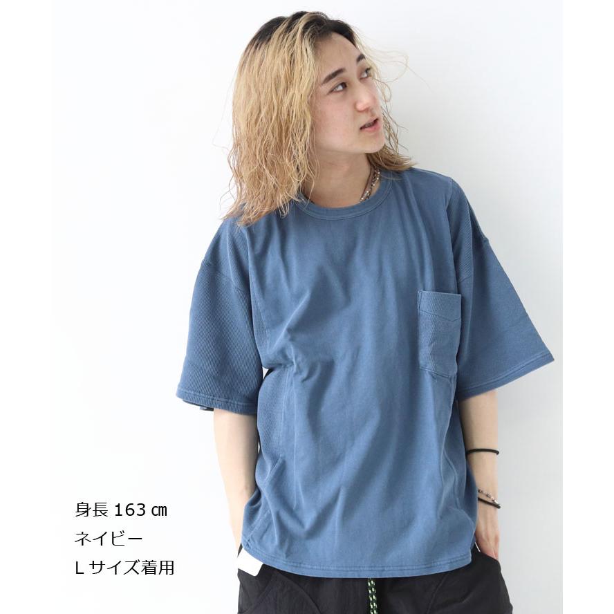 gym master ジムマスター ピグメントワッフル切り替えビッグTee Tシャツ 半袖 メンズ 大きいサイズ レディース プロトコル G518784 / 返品・交換不可 | gym master | 06