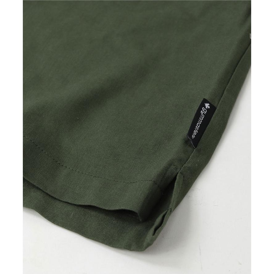 gym master ジムマスター 麻レーヨン シャツ 半袖 メンズ G521720  大きいサイズ 春 夏 春夏 | gym master | 13