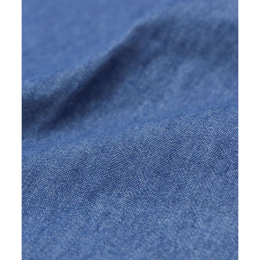 gym master ジムマスター ライトデニムシャツ  半袖シャツ デニムシャツ メンズ メンズ ブランド 大きいサイズ レディース G521732 / 返品・交換不可 | gym master | 10