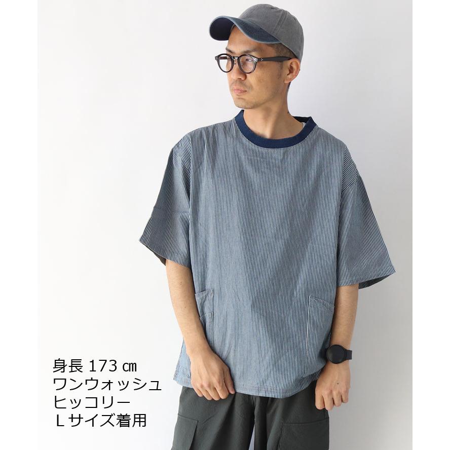 爆買 / gym master ジムマスター ライトデニムTee 半袖 Tシャツ デニムシャツ 大きいサイズ G521733 / 返品・交換不可 | gym master | 08