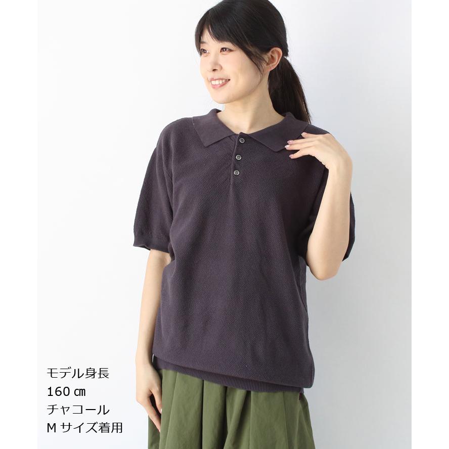 ポロシャツ 半袖 メンズ レディース 大きいサイズ おしゃれ ゴルフ gym master ジムマスター ハイゲージ ニット ポロ G333742 | gym master | 05