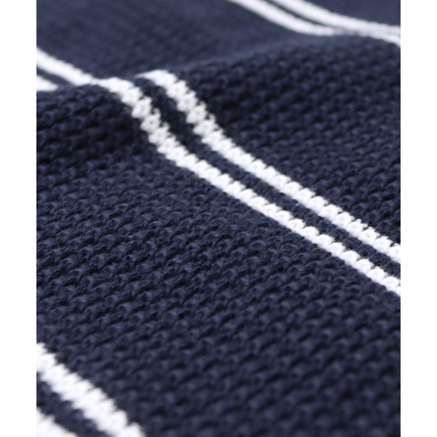 tシャツ メンズ 半袖 ブランド レディース gym master ジムマスター ハイゲージ ニット ボーダー クルーネック G521751  通販 | gym master | 08