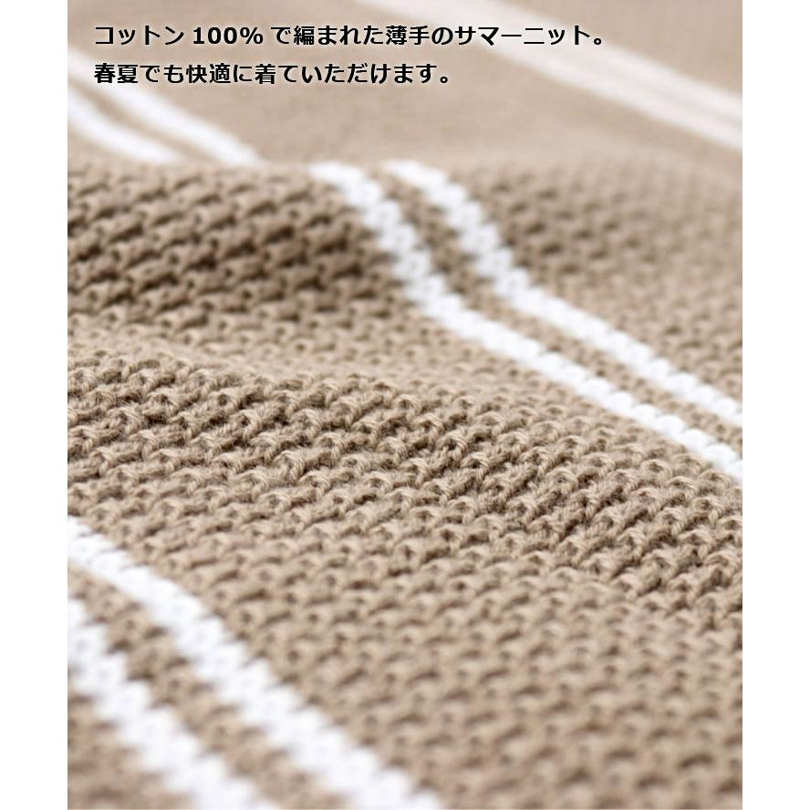 gym master ジムマスター ハイゲージ ニット ボーダー ポロ ポロシャツ Tシャツ メンズ レディース G521752 | gym master | 07