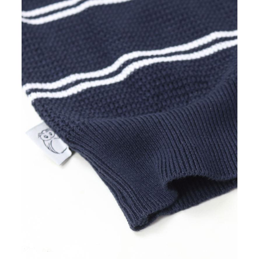 カットソー レディース  Tシャツ レディース gym master ジムマスター ハイゲージ ニットボーダー フレンチスリーブ Tee G521753 | gym master | 09