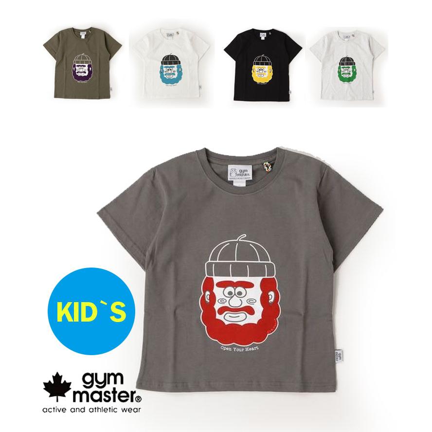 gym master ジムマスター キッズ 7.4ozOpenYourHeartTee tシャツ 半袖 子供服 男の子 女の子 120 130 140 G521789K | gym master