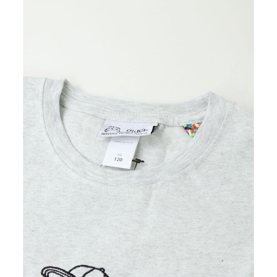 gym master ジムマスター キッズ 7.4ozFeelIt刺繍Tee tシャツ 半袖 子供服 男の子 女の子 ブランド 120 130 140 G521792K | gym master | 05