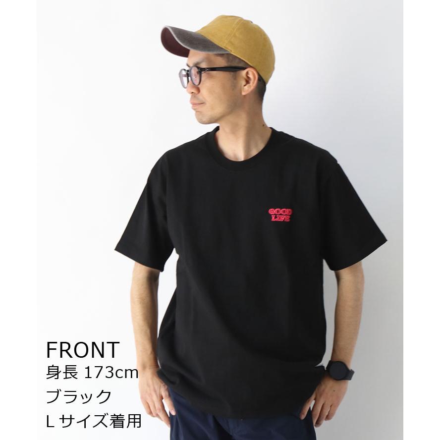 ジムマスター tシャツ 半袖 大きいサイズ gym master 7.4oz GOOD LIFE 刺繍 Tee G521795 大きめ キャンプ / 返品・交換不可 | gym master | 08