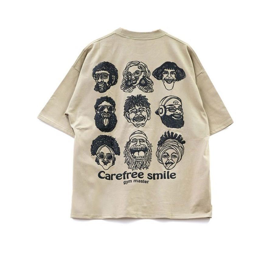 gym master ジムマスター 7.4oz Carefree ビッグTee  tシャツ 半袖 メンズ G521796 ベージュ(31) | gym master | 02