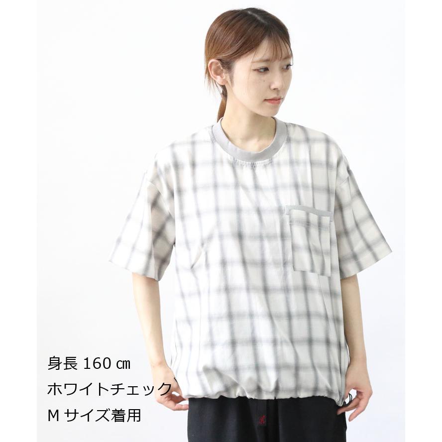 gym master ジムマスター オンブレチェックビッグTee Tシャツ メンズ レディース G533746 / 返品・交換不可 | gym master | 06