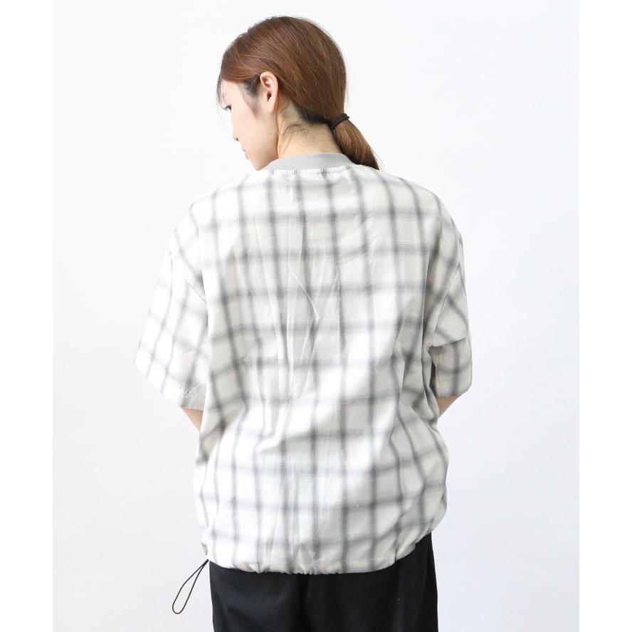 gym master ジムマスター オンブレチェックビッグTee Tシャツ メンズ レディース G533746 / 返品・交換不可 | gym master | 08
