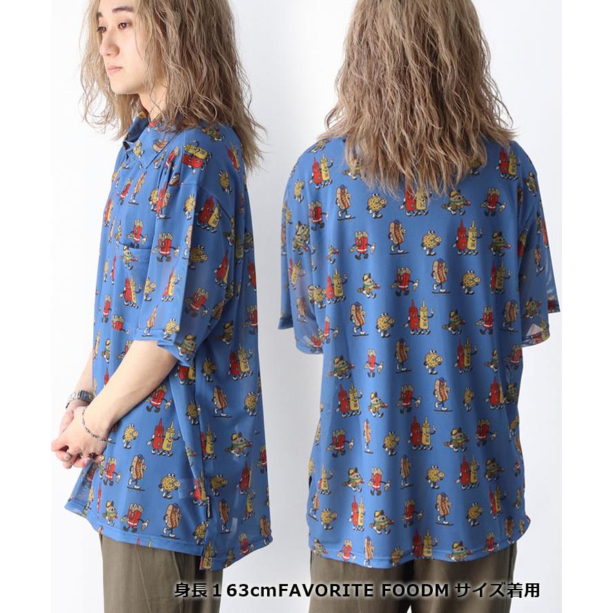 爆買 半袖シャツ 大きいサイズ かわいい メッシュ 速乾 gym master ジムマスター ハッピーペイントメッシュシャツ G533774 | gym master | 08