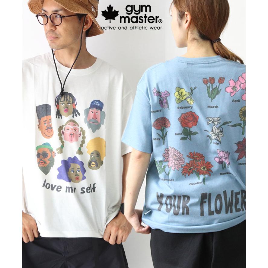 gym master ジムマスター 5.8ozT/CドライプリントTee メンズ レディース 大きめ キャンプ G533757 G533758 G533759 G533760 | gym master
