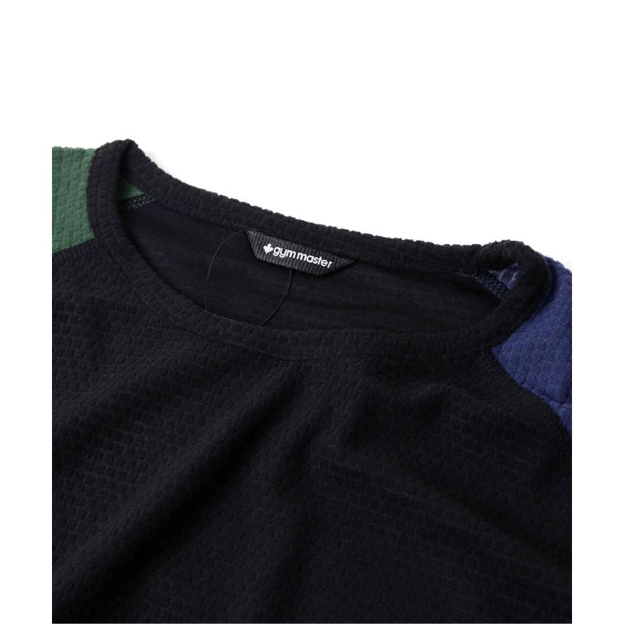 gym master ジムマスター コンフィーテックリバーシブルクルーネック G621709 メンズ レディース 長袖 ロンTee インナー ワッフル 秋 冬 秋冬 | gym master | 01