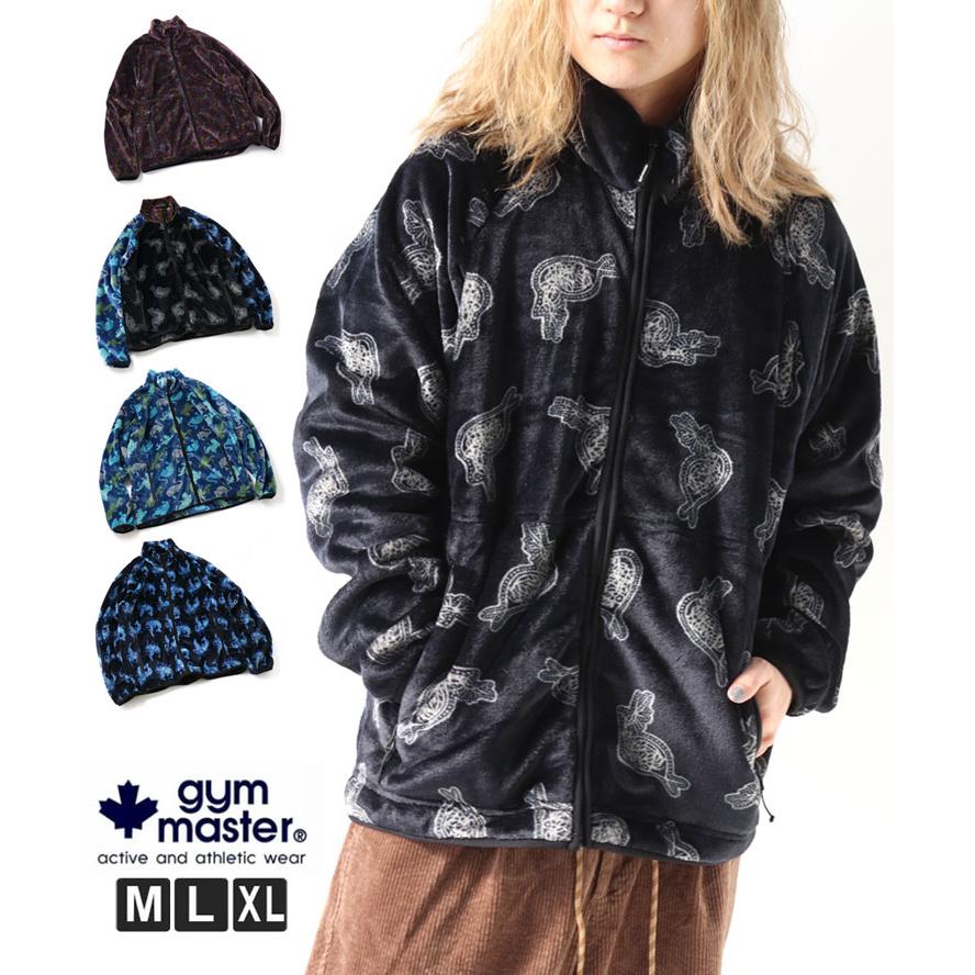 ジムマスター gym master ハッピーペイントボアジャケット G621748 メンズ レディース トレーナー フリース ジャケット 秋 冬 秋冬 | gym master