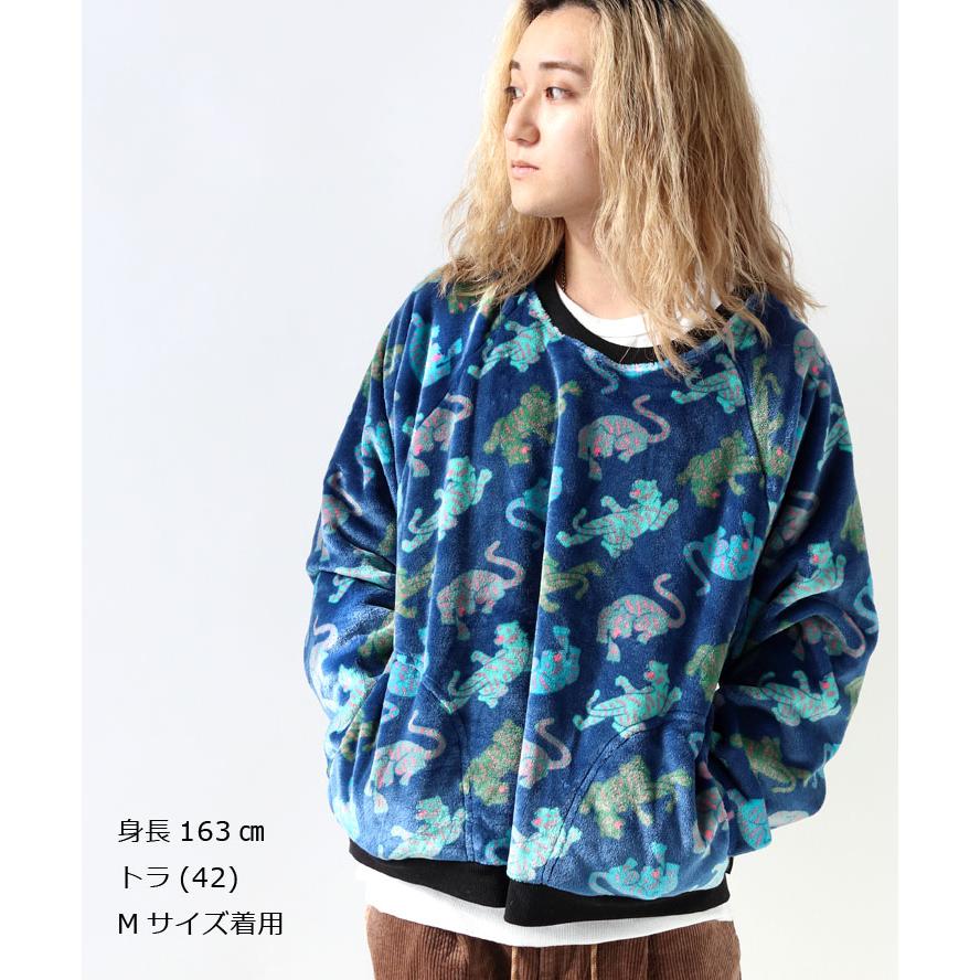 ジムマスター gym master ハッピーペイントボアクルーネック G621749 メンズ レディース トレーナー フリース ジャケット | gym master | 05