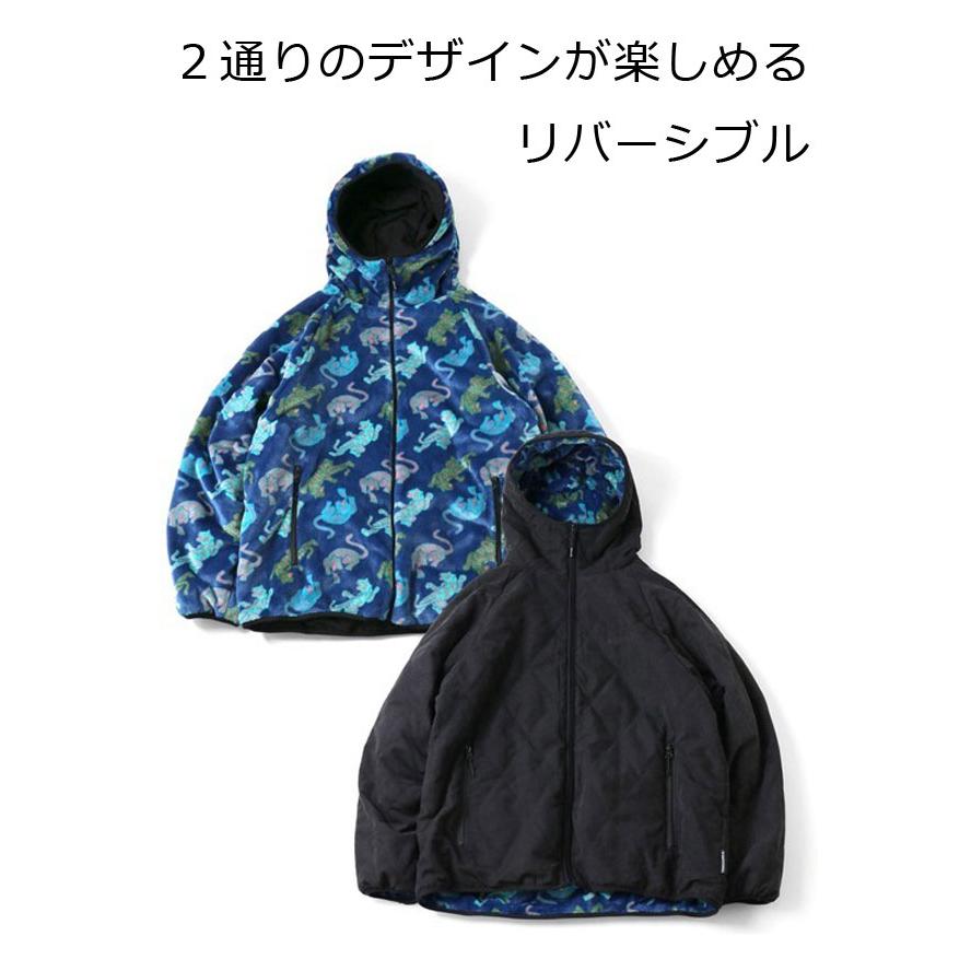 gym master ジムマスター キルト×ハッピーペイントボア RV フードジャケット G621751 メンズ レディース ボアジャケット フリース キルト 秋 冬 秋冬 | gym master | 06