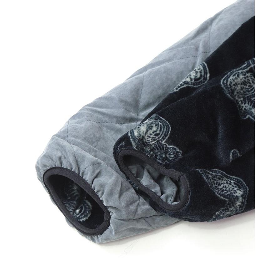 gym master ジムマスター キルト×ハッピーペイントボア RV フードジャケット G621751 メンズ レディース ボアジャケット フリース キルト 秋 冬 秋冬 | gym master | 08