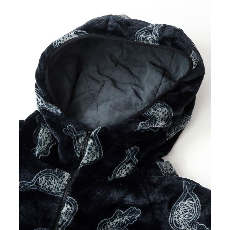 gym master ジムマスター キルト×ハッピーペイントボア RV フードジャケット G621751 メンズ レディース ボアジャケット フリース キルト 秋 冬 秋冬 | gym master | 11