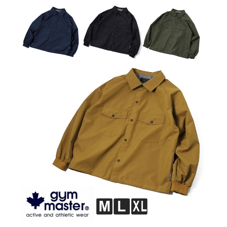 gym master ジムマスター 3レイヤーシャツジャケット G621762 メンズ レディース 長袖シャツ ジャケット 秋 冬 秋冬 Mサイズ Lサイズ | gym master