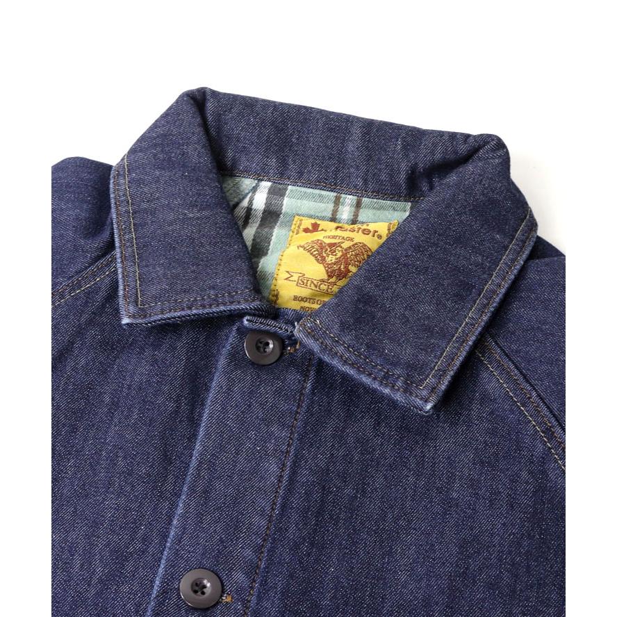 gym master ジムマスター ボンディングデニム カツラギブルゾン G621765  メンズ レディース デニムジャケット 秋 冬 秋冬 | gym master | 08