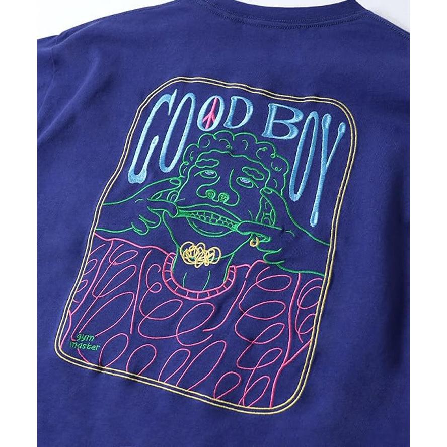 gym master ジムマスター ロンT メンズ 7.4oz ヘビーウェイト 長袖Tシャツ GOOD BOY 刺繍 カジュアル アウトドア 春 秋 G621769 | gym master | 06