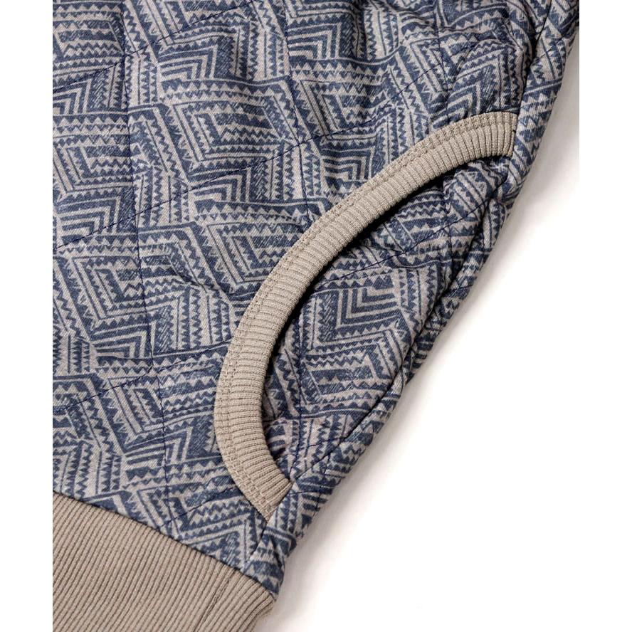 gym master ジムマスター ジャガードキルトクルーネック G621775 キルティング ジャケット メンズ レディース キルトジャケット 秋 冬  秋冬 | gym master | 06