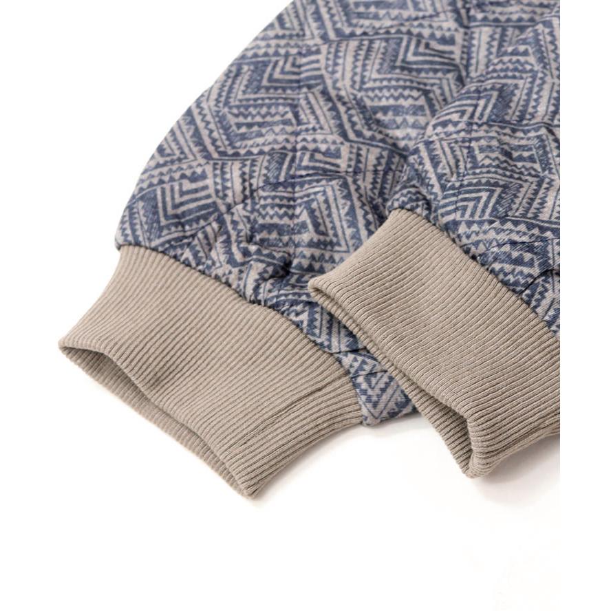 gym master ジムマスター ジャガードキルトクルーネック G621775 キルティング ジャケット メンズ レディース キルトジャケット 秋 冬  秋冬 | gym master | 07