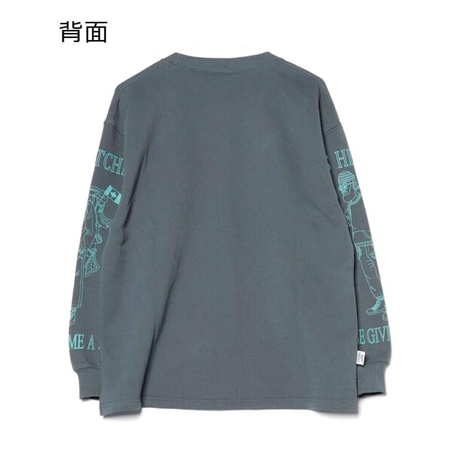 gym master ジムマスター 10.3oz HITCH HIKE スウェットビッグTEE G621781 メンズ レディース スウェット トレーナー | gym master | 14