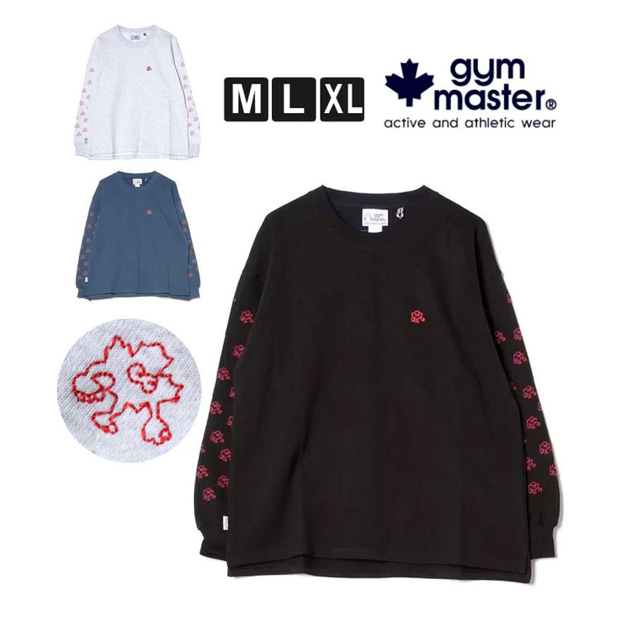 gym master ジムマスター 10.3ozジムモンスター刺繍スウェットビッグTEE G621783 メンズ レディース スウェット トレーナー | gym master