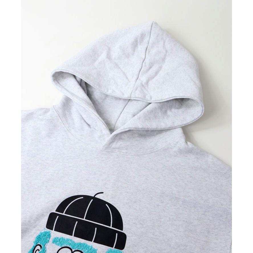 gym master ジムマスター 10.3oz open your heart スウェットプルパーカー G621789 綿100% フード フーディー | gym master | 07