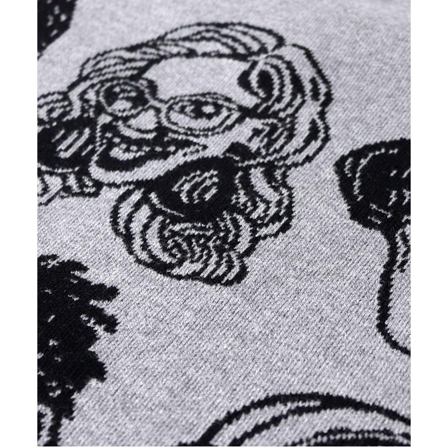 gym master ジムマスター ジャガードニットcarefree smileクルーネック G621792 メンズ  レディース ニット セーター | gym master | 08