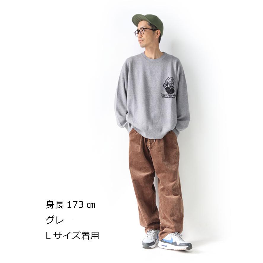 gym master ジムマスター ジャガードニットcarefree smileクルーネック G621792 メンズ  レディース ニット セーター | gym master | 06