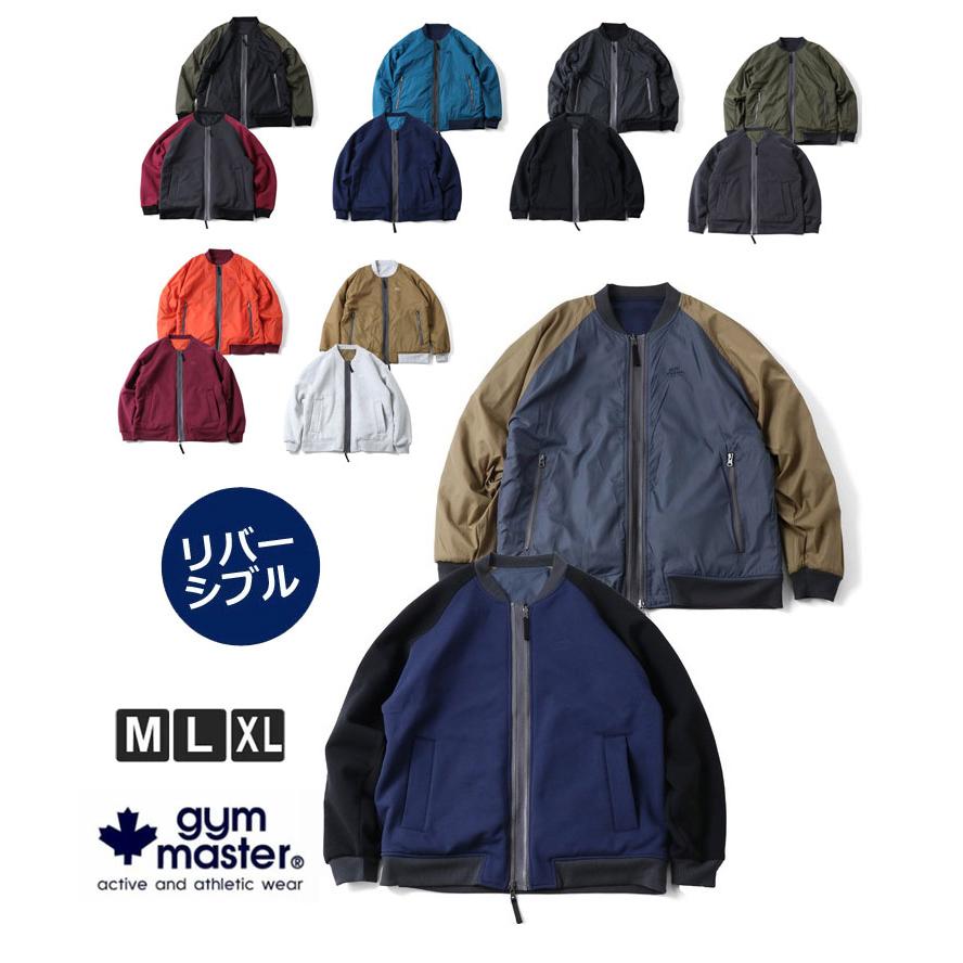 gym master ジムマスター 12ozヘビー裏起毛スウェットＲＶダブルジップジャケット G633701 メンズ レディース ジャケット スウェット 秋 冬 秋冬 | gym master