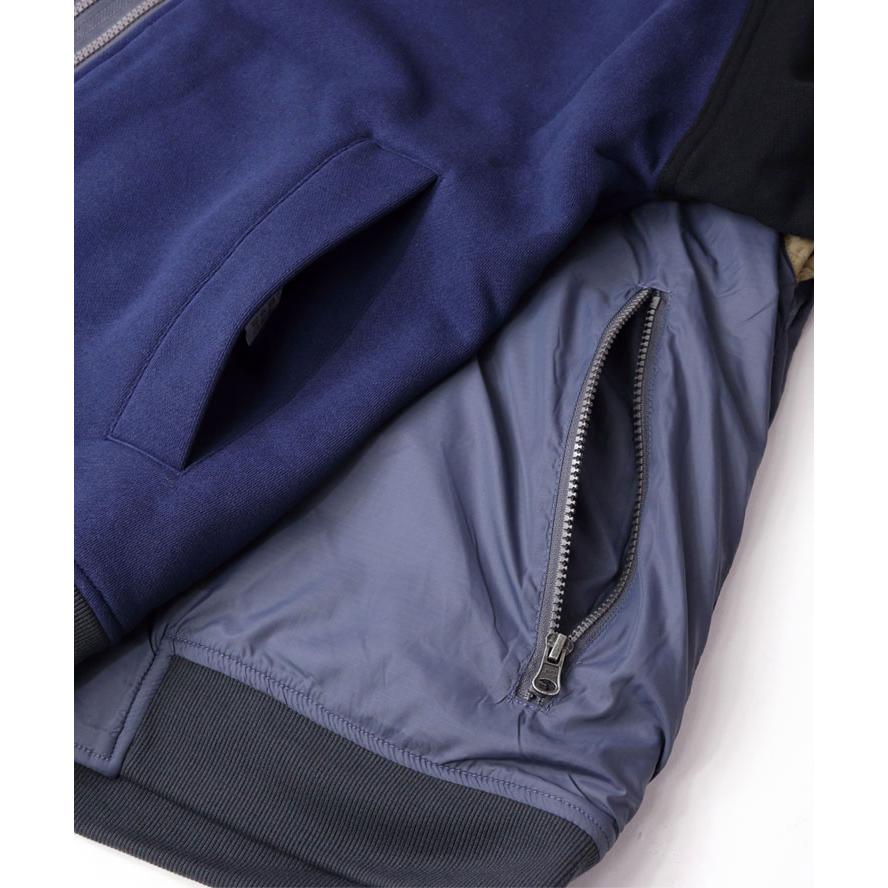 gym master ジムマスター 12ozヘビー裏起毛スウェットＲＶダブルジップジャケット G633701 メンズ レディース ジャケット スウェット 秋 冬 秋冬 | gym master | 10