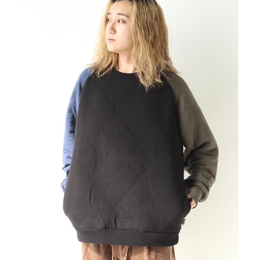 ジムマスター gym master ウェーブキルトクルーネック G633702 メンズ レディース トレーナー 秋 冬 秋冬 | gym master | 08