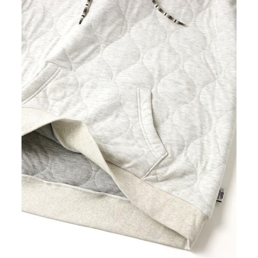 gym master ジムマスター ウェーブキルト プルパーカー G633703 スウェット フード フーディー メンズ レディース 冬 秋冬 | gym master | 09