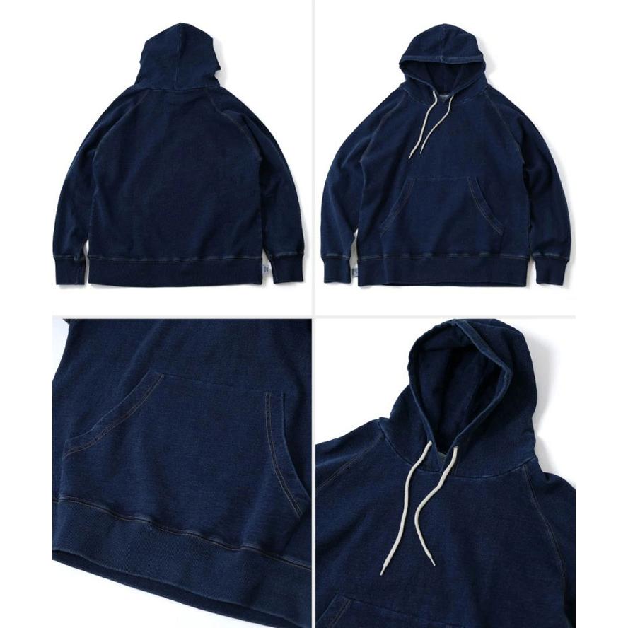 gym master（ジムマスター） 11oz インディゴスウェットプルパーカー