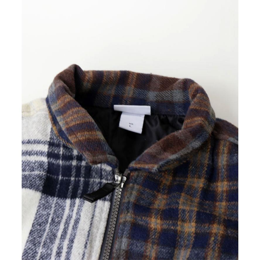 gym master ジムマスター ヘビーチェックネル中ワタジップジャケット  G633715 メンズ レディース ジャケット カバーオール 秋 冬 秋冬 | gym master | 07