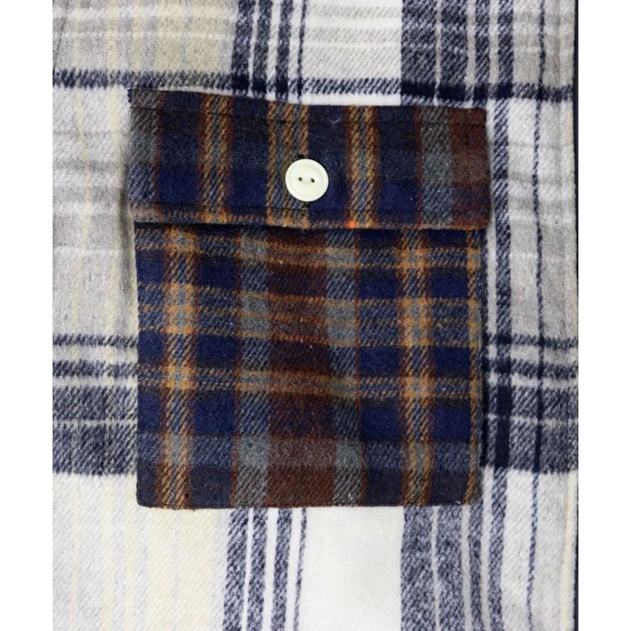 gym master ジムマスター ヘビーチェックネル中ワタジップジャケット  G633715 メンズ レディース ジャケット カバーオール 秋 冬 秋冬 | gym master | 08