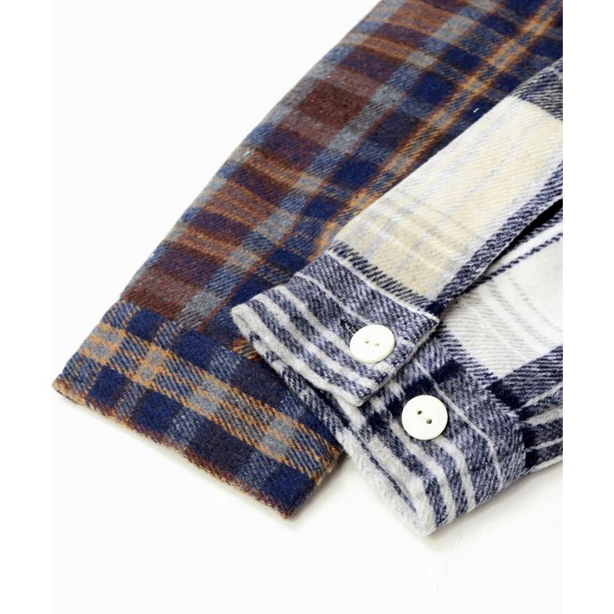 gym master ジムマスター ヘビーチェックネル中ワタジップジャケット  G633715 メンズ レディース ジャケット カバーオール 秋 冬 秋冬 | gym master | 09