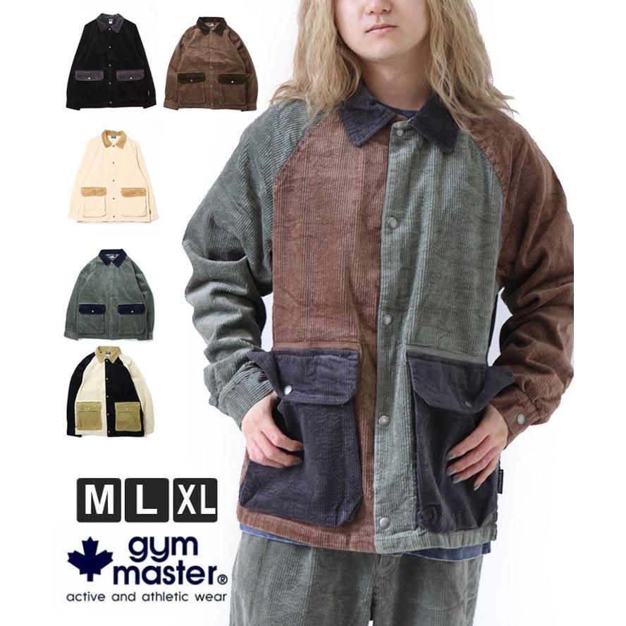 ジムマスター gym master ストレッチ コーデュロイ カバーオール G633723 メンズ レディース ジャケット 大きいサイズ 秋 冬 秋冬 | gym master