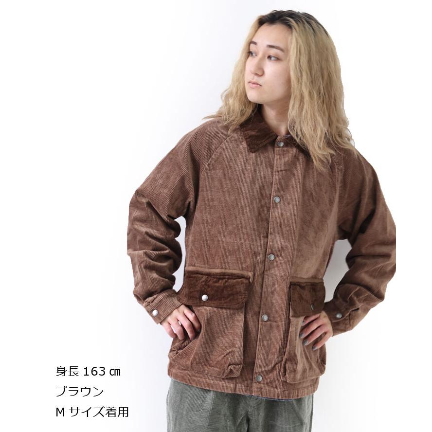 ジムマスター gym master ストレッチ コーデュロイ カバーオール G633723 メンズ レディース ジャケット 大きいサイズ 秋 冬 秋冬 | gym master | 07