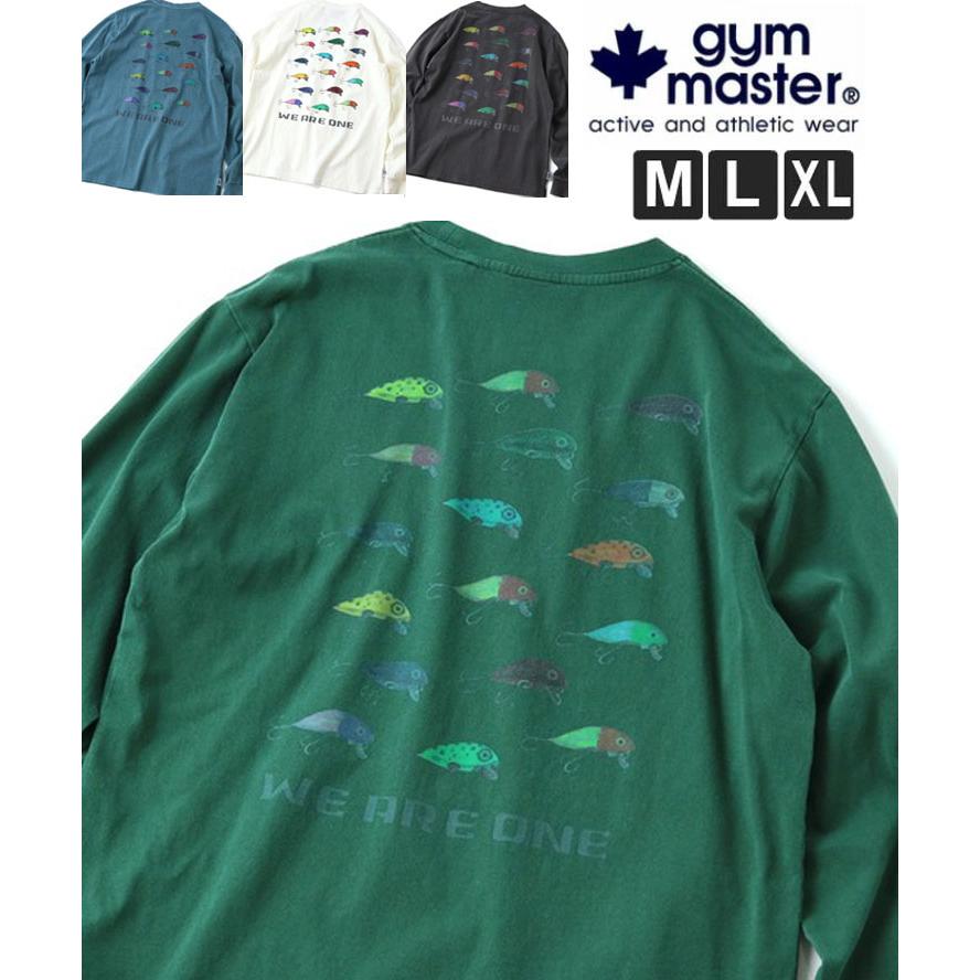 gym master ジムマスター 6.2oz ピグメントルアーロンTEE  G633736 メンズ レディース 長袖 カットソー カットソー トップス / 返品・交換不可 | gym master