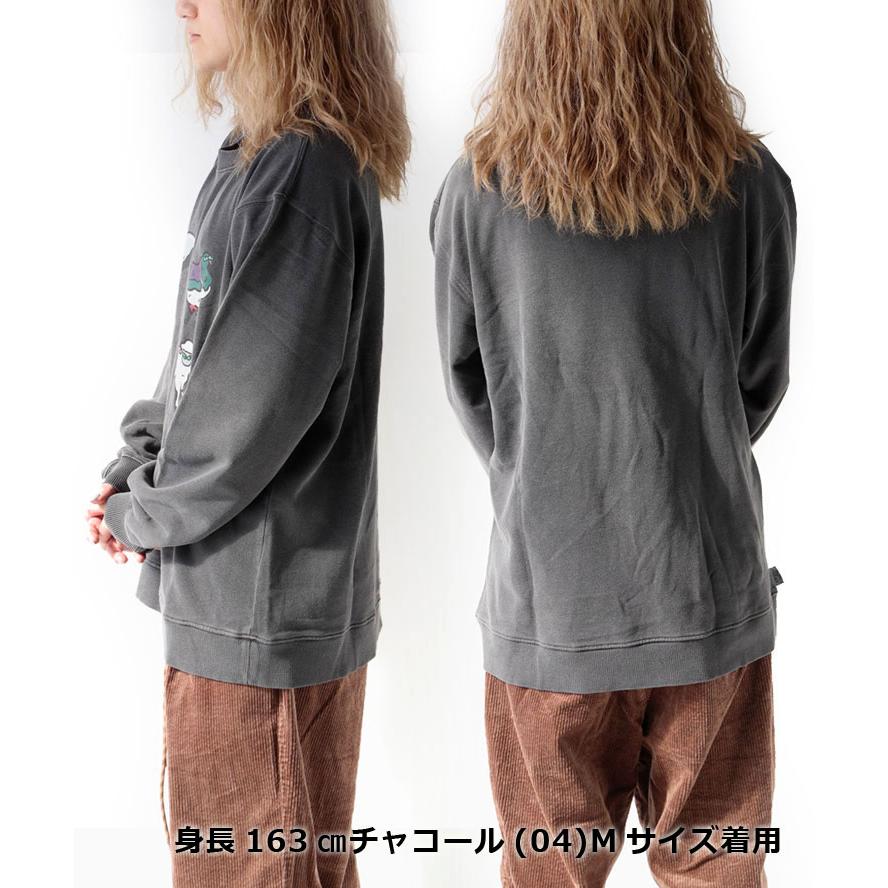 gym master ジムマスター 9.4oz ピグメントEVERGREENスウェットシャツ メンズ G633739 メンズ レディース スウェット トレーナー | gym master | 05