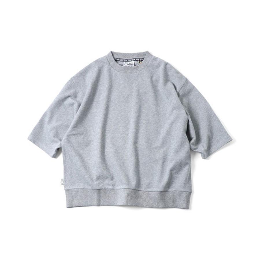gym master ジムマスター ブロックインレー7分袖Tee G633763 メンズ レディース 七分袖 Tシャツ カットソー 綿100％ ドロップショルダー ゆったり | gym master | 07