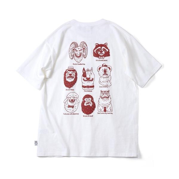 gym master ジムマスター Tシャツ メンズ 半袖 7.4oz My habits TEE G721701 春夏 厚手 プリントTシャツ コットン カジュアル アウトドア | gym master | 07
