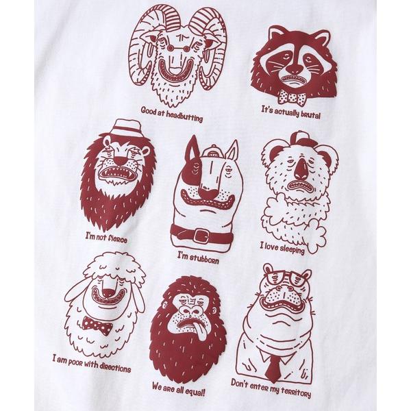 gym master ジムマスター Tシャツ メンズ 半袖 7.4oz My habits TEE G721701 春夏 厚手 プリントTシャツ コットン カジュアル アウトドア | gym master | 09