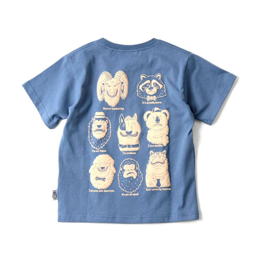 gym master ジムマスター キッズ Tシャツ 半袖 KIDS 7.4oz My habits TEE G721701K 春夏 子供服 厚手 プリントTシャツ 男の子 女の子 | gym master | 07
