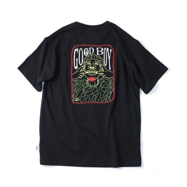 爆買 / gym master ジムマスター Tシャツ メンズ 半袖 7.4oz GOOD BOY 刺繍Tee G721706 春夏 厚手 刺繍Tシャツ コットン カジュアル アウトドア | gym master | 06