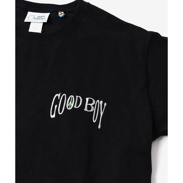 爆買 / gym master ジムマスター Tシャツ メンズ 半袖 7.4oz GOOD BOY 刺繍Tee G721706 春夏 厚手 刺繍Tシャツ コットン カジュアル アウトドア | gym master | 07